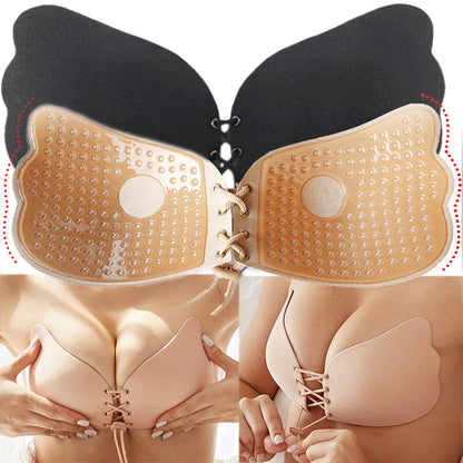 Truekind® Imported Silicon Strapless Push Up Bra [Buy 1 Get 1 Free] 😍