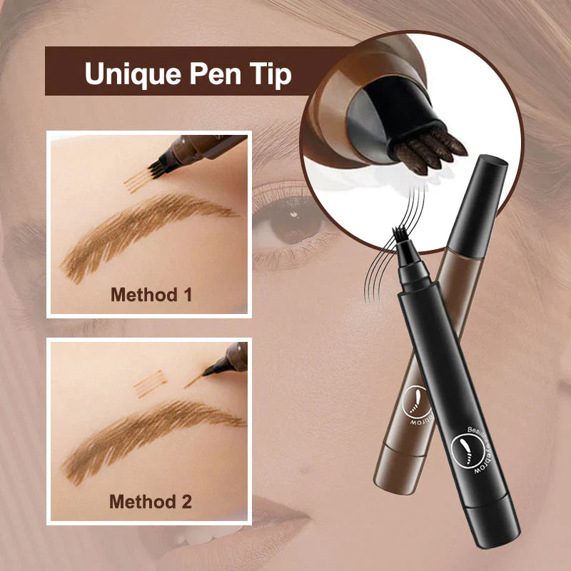 Eyebrow Pen Waterproof Pencil Long Lasting Professional Fine Sketch Liquid Eye Brow Pencil