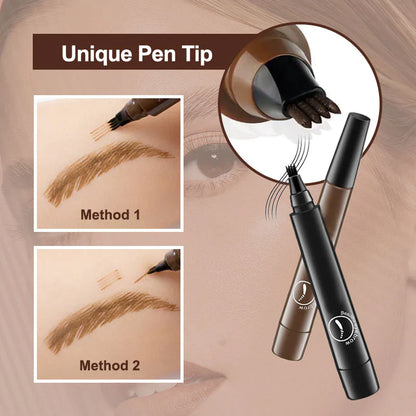 Eyebrow Pen Waterproof Pencil Long Lasting Professional Fine Sketch Liquid Eye Brow Pencil