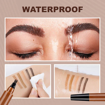 Eyebrow Pen Waterproof Pencil Long Lasting Professional Fine Sketch Liquid Eye Brow Pencil