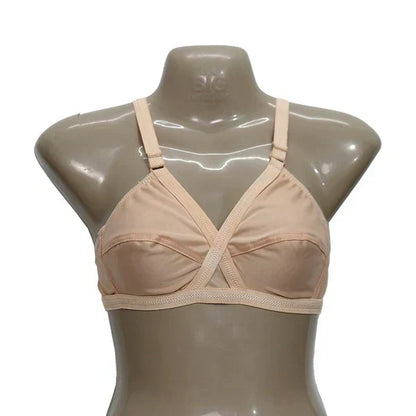 Pack Of 4 Classy Brief Comfortable Cotton Non Padded Bra 🎁