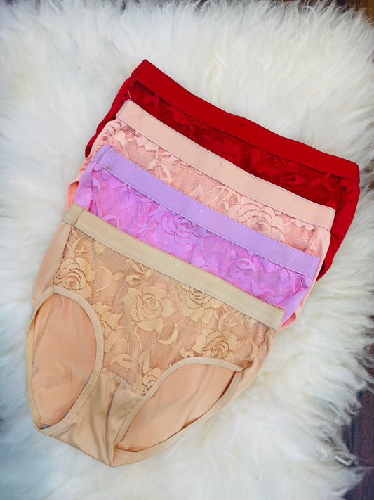 Truekind® Lace Net Seamless Breathable See Through Panties 🎁