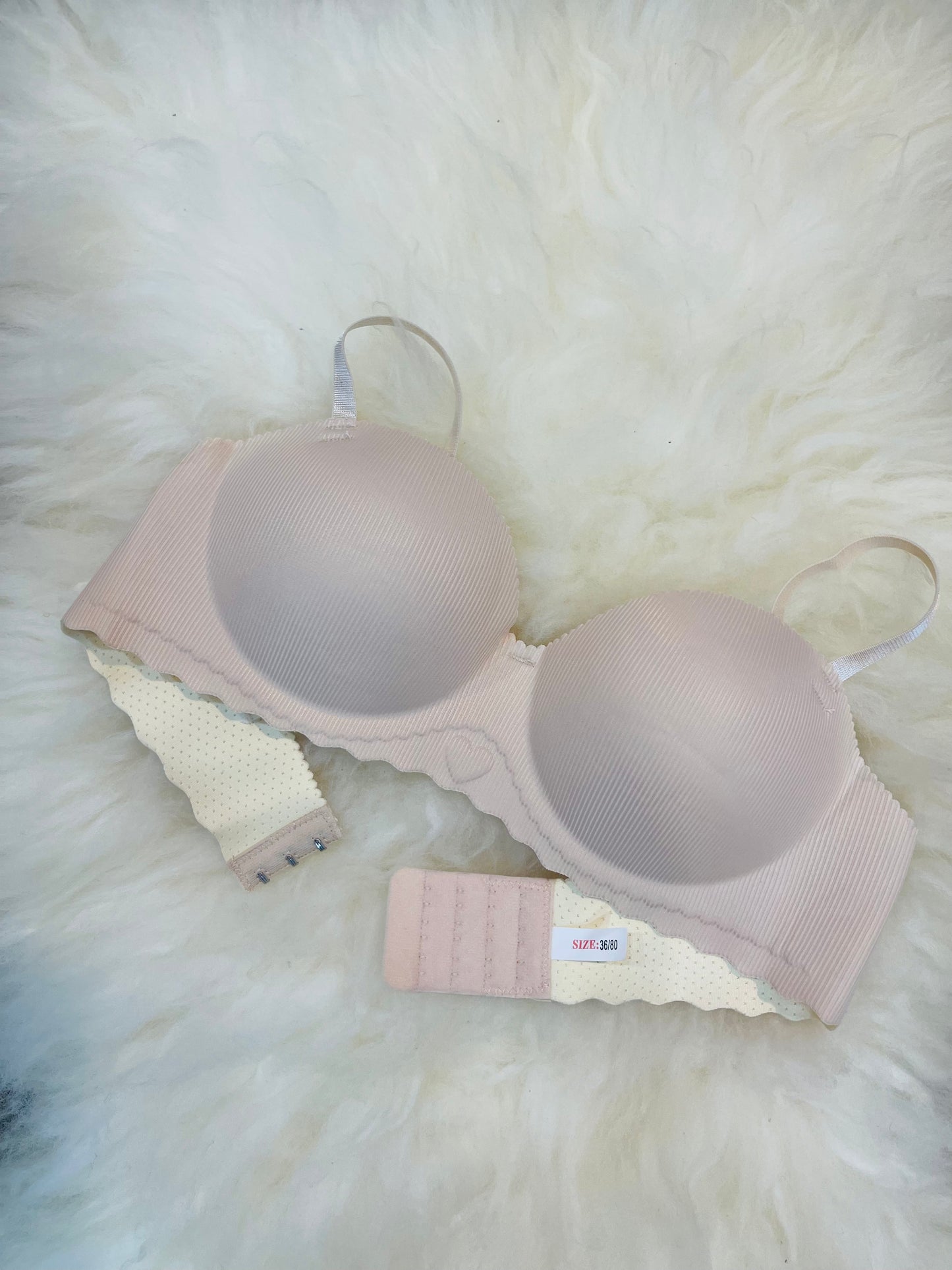 Truekind® Imported Seamless Floral Pattern Padded Bra – Light Edition 🎁