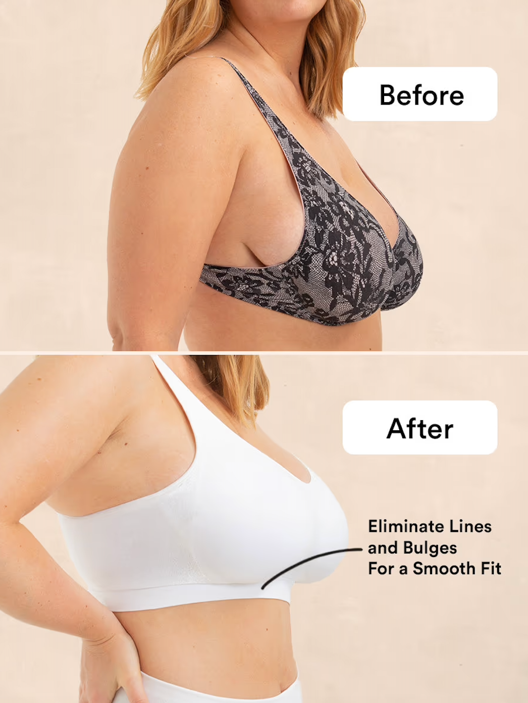 Truekind® Imported Wireless Comfy Padded Bra - Removable Padded [Buy 1 Get 1 Free] 😍