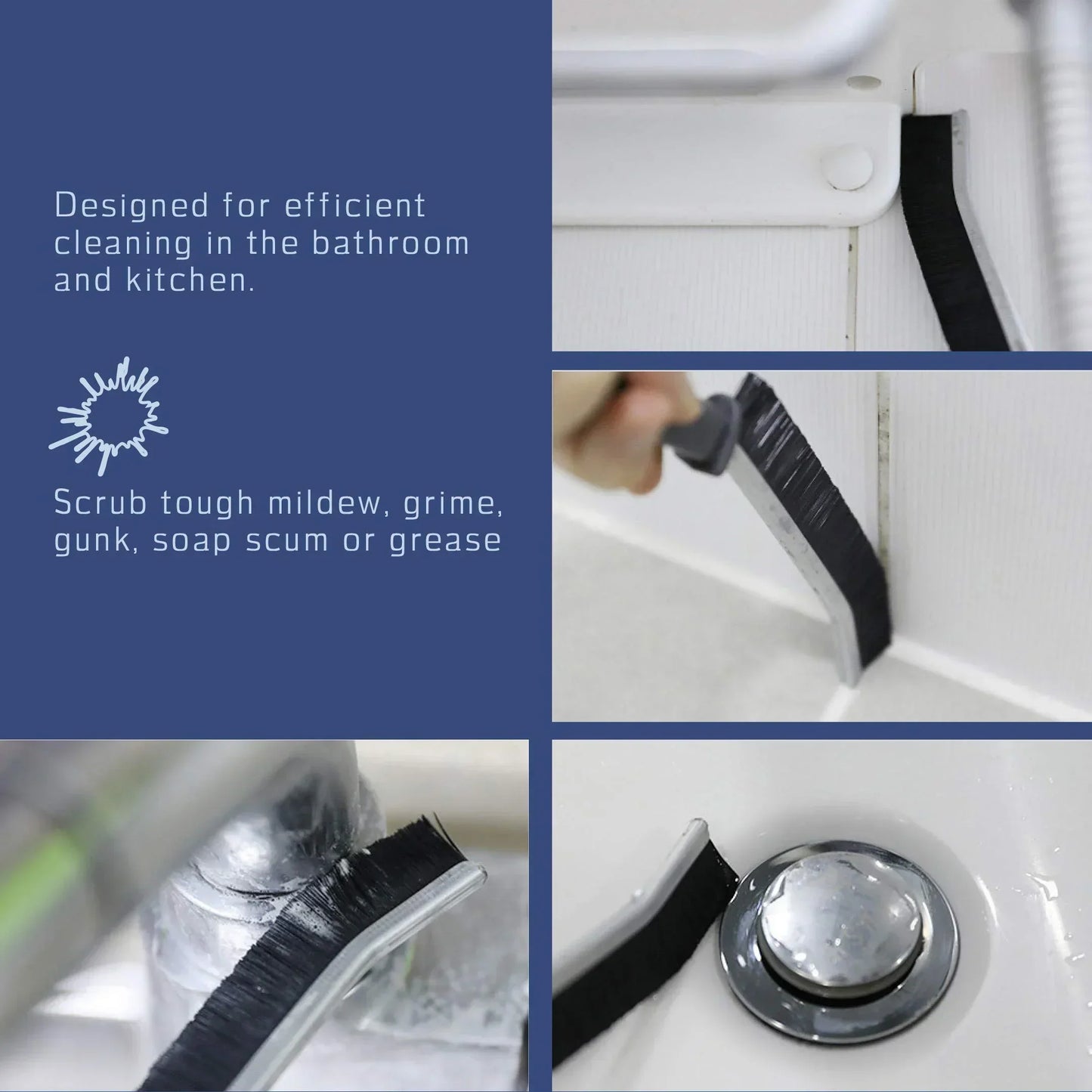 Imported™ Hard Bristled Crevice Cleaning Brush [Buy 1 Get 1 Free] 😍