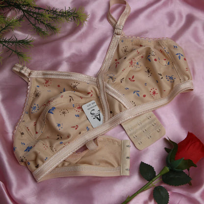 4 Piece Comfortable Printed jersey bra [Pack of 4] 🎁