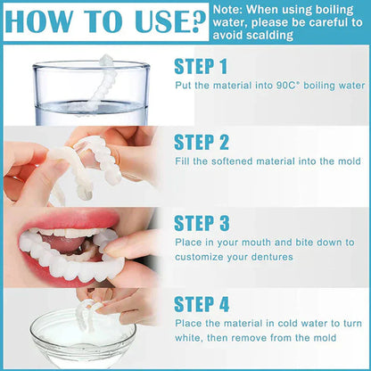 Instant Smile Reusable Snap On Veneers